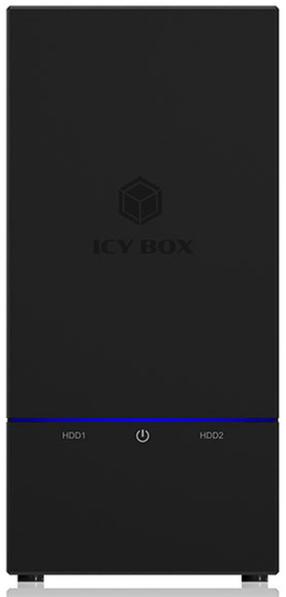 Datora korpuss ICY Box IB-RD3621-C31, melna krās.