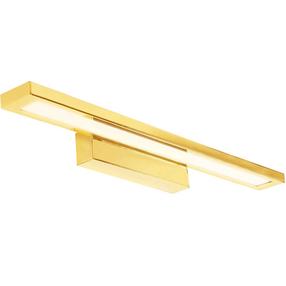Lampa sienas Oriana, LED, 4000 °K, 1 x 12 W, zelta krās. / zelta krās., 4.6 x 8 x 80 cm
