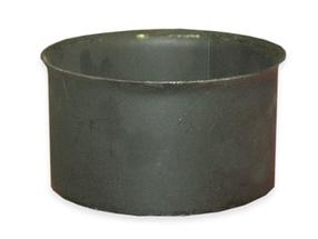 Kamina ühendustoru Abx, must v., 130 mm