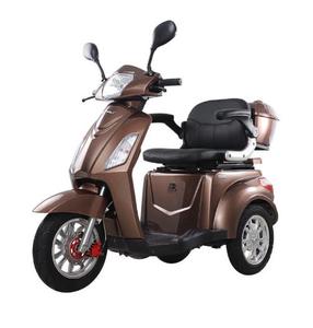 Elektrinis triratis mopedas - motoroleris Vista, 20 mAh, 1 kW, (spalva/dizainas parenkami atsitiktine tvarka)