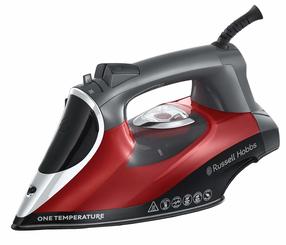 Gludeklis Russell Hobbs One Temperature 25090-56, melna krās./sarkana krās.