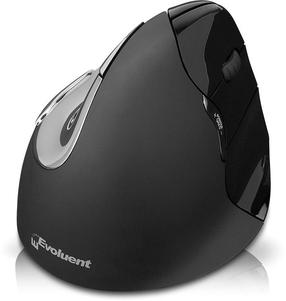 Kompiuterio laidinė pelė Evoluent Mouse 4 Right Hand Mac, bluetooth, juoda sp.