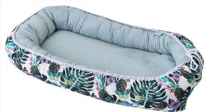 Детское гнездо BabyMatex Prestige 05, 55 x 80 cm, зеленый цв./серый цв.