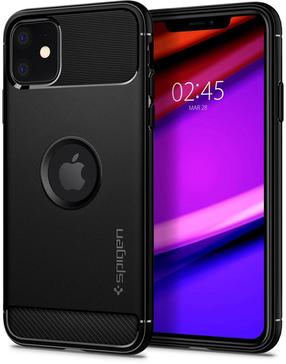 Telefono dėklas Spigen, juoda sp., Apple