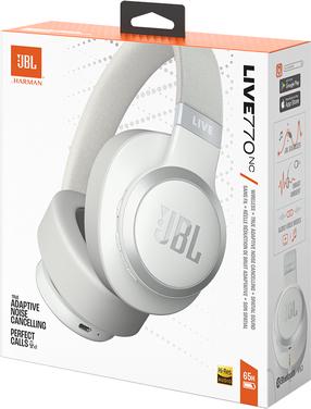 Juhtmeta kõrvaklapid JBL Live 770NC, valge v.