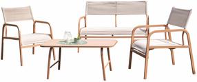 Āra mēbeļu komplekts Patio Marseille, bēša krās., 1-4 sēdvietas