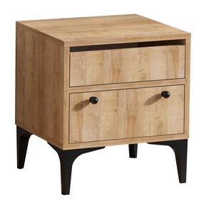 Naktinis staliukas Kalune Design Orabella 393MRD1204, ąžuolo sp., 51 cm x 45 cm x 40 cm