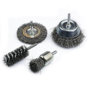 Diskveida stiepļu birste Novo Tools, 75 mm, 4 gab.
