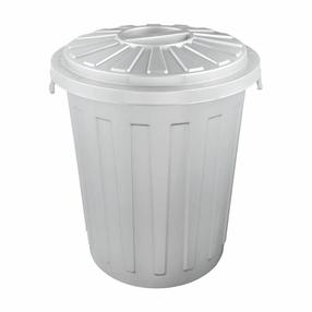 Šiukšliadėžė Keeeper Maxi, sidabro sp., 23 l, 42 cm x 36 cm