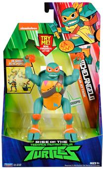 Žaislinė figūrėlė Playmates Toys Teenage Mutant Ninja Turtles 81403, žalia sp./oranžinė sp.