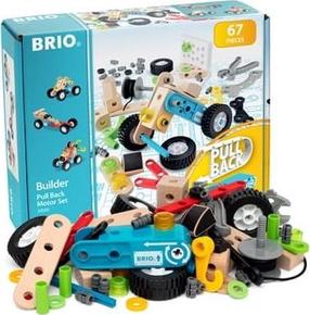 Konstruktor, auto Brio Builder Tagasikeritava mootorikomplekt, 67 tk