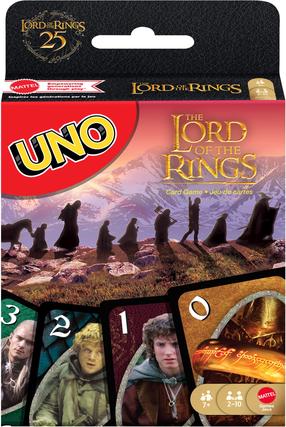 Карточные игрa Уно Mattel Games Uno The Lord of The Rings JMF13