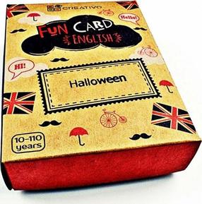 Карточная игра Creativo Fun Card English Halloween 381046, EN