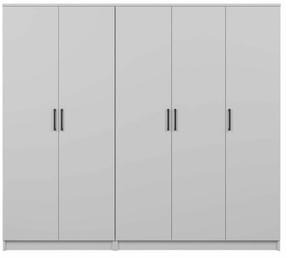 Spinta Kalune Design Kardelen, balta sp., 51.8 cm x 200 cm x 180 cm