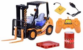 Žaislinis kranas Power Truck RC0035, 1:14, oranžinė sp.