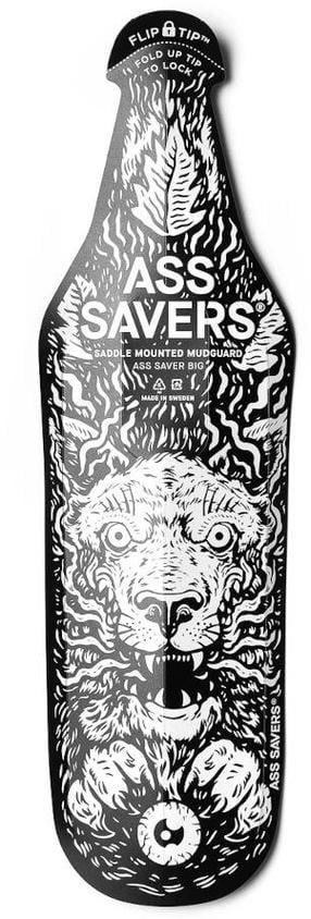Брызговик Ass Savers Wolf Edition, полипропилен (pp), белый цв./черный цв., 30"