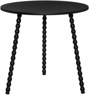 Staliukas 4Living Forma, juoda sp., 48 cm x 48 cm x 46 cm