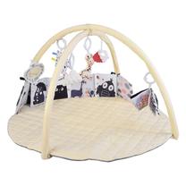Aktyvumo kilimėlis, su priedais Play Gym ZA5827, 80 cm x 80 cm, smėlio sp.