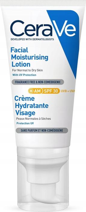 Veido losjonas Cerave, 52 ml, SPF 30