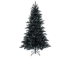 Dirbtinė Kalėdų eglutė Christmas Touch Black 684377, 210 cm, su stovu