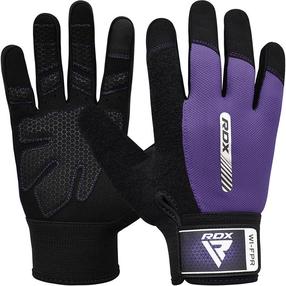 Sunkiosios atletikos pirštinės RDX W1, violetinė sp., L