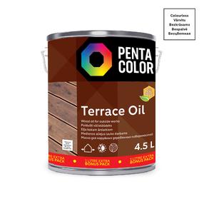 Terrassiõli Pentacolor Terrace Oil, läbipaistev v., 4.5 l