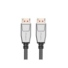 Провод Lanberg DisplayPort To DisplayPort CA-DPDP-20CU-0018-BK Displayport, Displayport, 1.8 м, серебристый цв./черный цв.