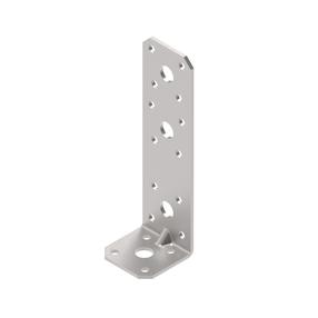 Tvirtinimo kampas Haushalt, 140 mm x 40 mm x 40 mm x 2.5 mm, sutvirtintas, 50 vnt.