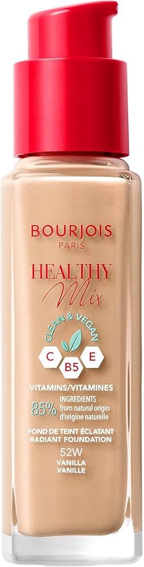 Vedel jumestuskreem Bourjois Paris Healthy Mix, 52w reno vanilla, 30 ml