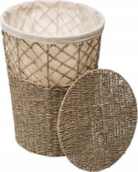 Veļas grozs 5five 59157, 60 l, brūna krās., 38 cm x 38 cm x 52 cm