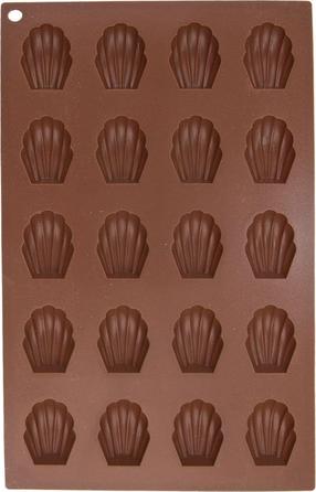 Силиконовая посуда для запекания Orion Sillinie Shells, коричневый цв., 29.5 см x 17.5 см
