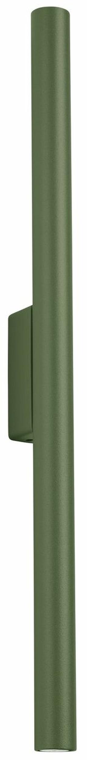 Lampa sienas Sollux Pastelo 2, G9, 2 x 8 W, zaļa krās. / zaļa krās.
