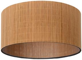Šviestuvas lubų Lucide Magius 03129/42/30, E27, 1 x 40 W, ruda sp. / juoda sp., 42 x 42 cm