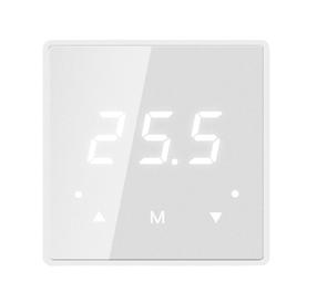 Programuojamas šildymo termostatas Thermoval TVT 33 WiFi W, įleidžiamas į sieną, balta sp., 8.4 cm, 5 - 60 °C