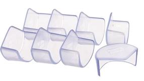 Stūra aizsardzība Dreambaby Corner Protectors, caurspīdīga krās., 8 gab.