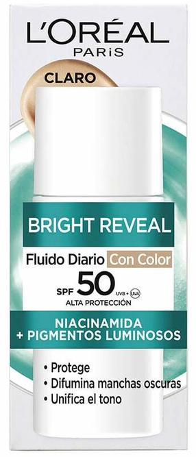 Näo vedelik L’Oréal Paris Bright Reveal Niacinamide, 50 ml, SPF 50