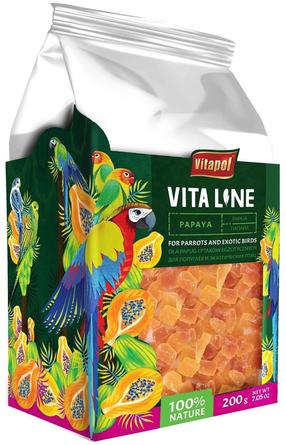 Сухой корм Vitapol Vitaline, для экзотических птиц, 0.2 кг x 4