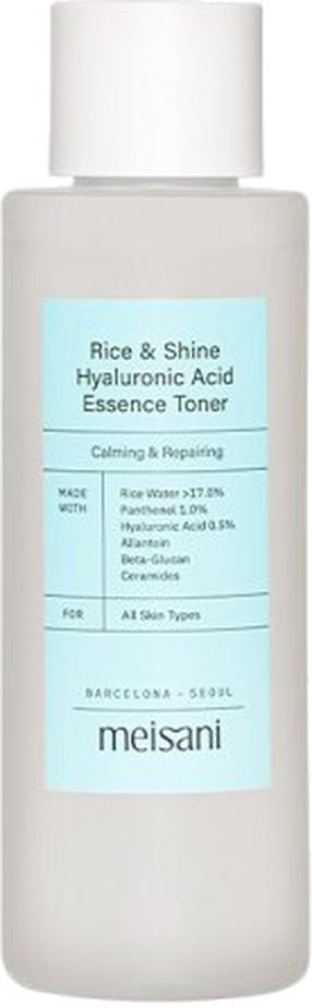 Veido tonikas Meisani Rice And Shine Hyaluronic Acid Essence Toner, 150 ml