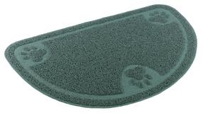 Paklājiņš dzīvnieku bļodām Ferplast, 58.8 cm x 36.3 cm x 0.5 cm, zaļa krās.