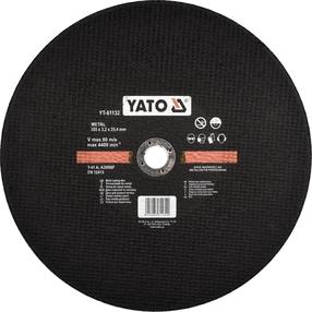 Pjovimo diskas kampiniam šlifuokliui Yato YT-61132, 355 mm x 3.2 mm x 25.4 mm