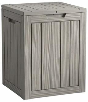 Sodo daiktadėžė Akord Furniture Factory, 43 cm x 46 cm x 58.5 cm, 113 l, pilka sp.