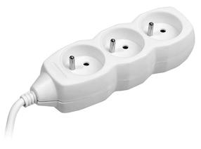 Pikendusjuhe Tracer, 1.5 m, 3 pesa, valge v.