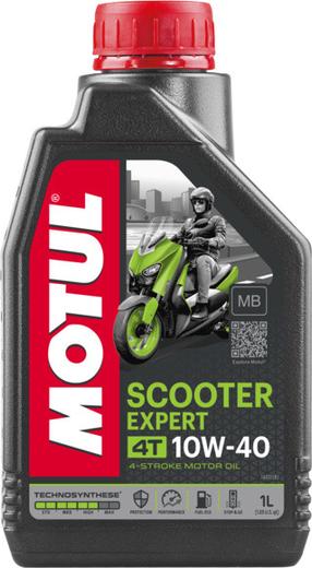 Motoreļļa Motul Scooter Expert 4T 10W - 40, daļēji sintētiska, 1 l