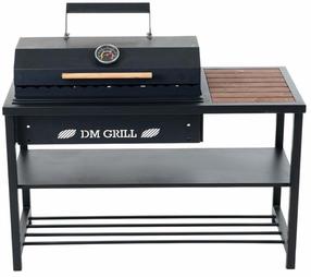 Grilis DM Grill Premium Plus, ruda sp./juoda sp., 60 cm