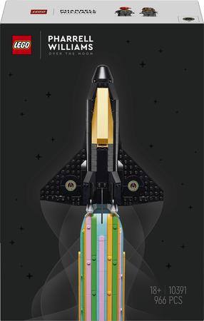 Konstruktorius LEGO® Icons Į mėnulį su Pharrell Williams 10391, 966 vnt. (pažeista pakuotė)