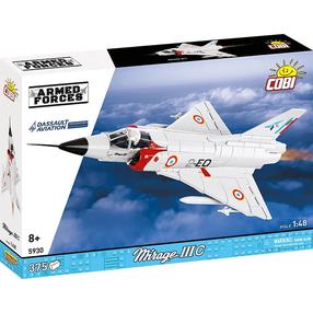 Konstruktors Cobi Armed Forces Mirage IIIC 5930, 375 gab., balta krās.
