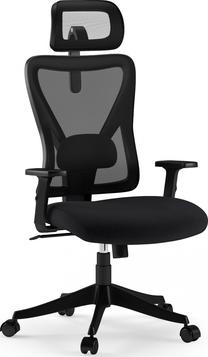 Darbo kėdė SENSE7 Tone, 69 x 53 x 118 - 126 cm, juoda sp.