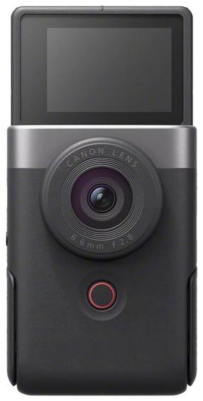 Digitālā fotokamera Canon Powershot V10 Vlogging Kit, sudraba krās./melna krās.