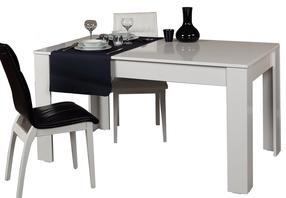 Galds Kalune Design Bois, balta krās., 150 cm x 90 cm x 78 cm