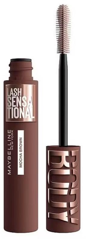 Blakstienų tušas Maybelline Body Lash Sensational, 9.75 ml, mocha brown sp.